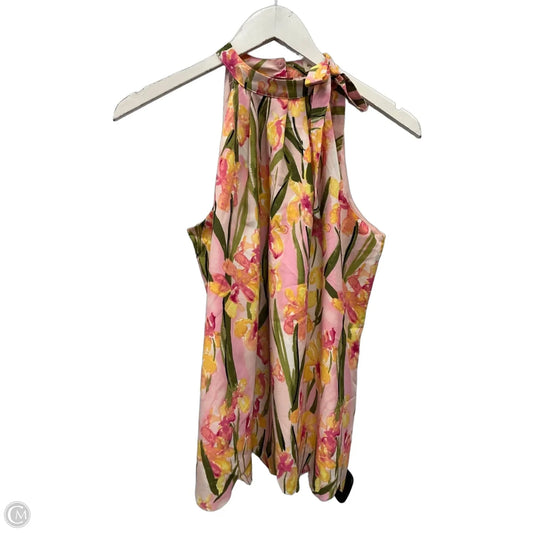 Top Sleeveless By Maison Jules In Pink, Size: S