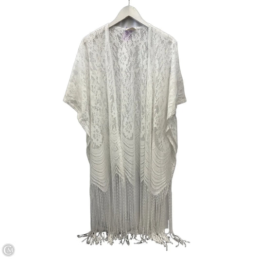 Kimono By Ember In White, Size: S