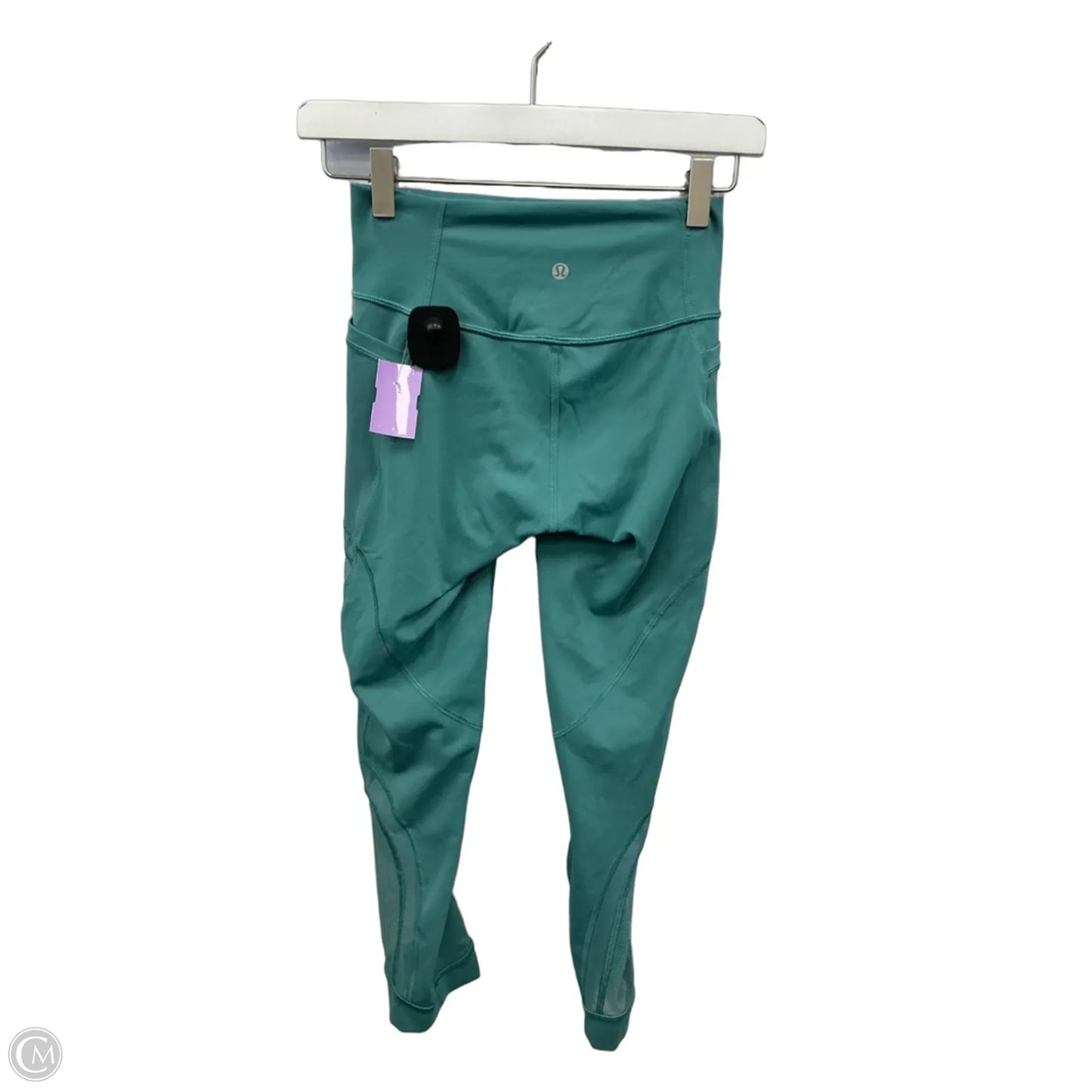 Athletic Leggings By Lululemon In Green, Size: S