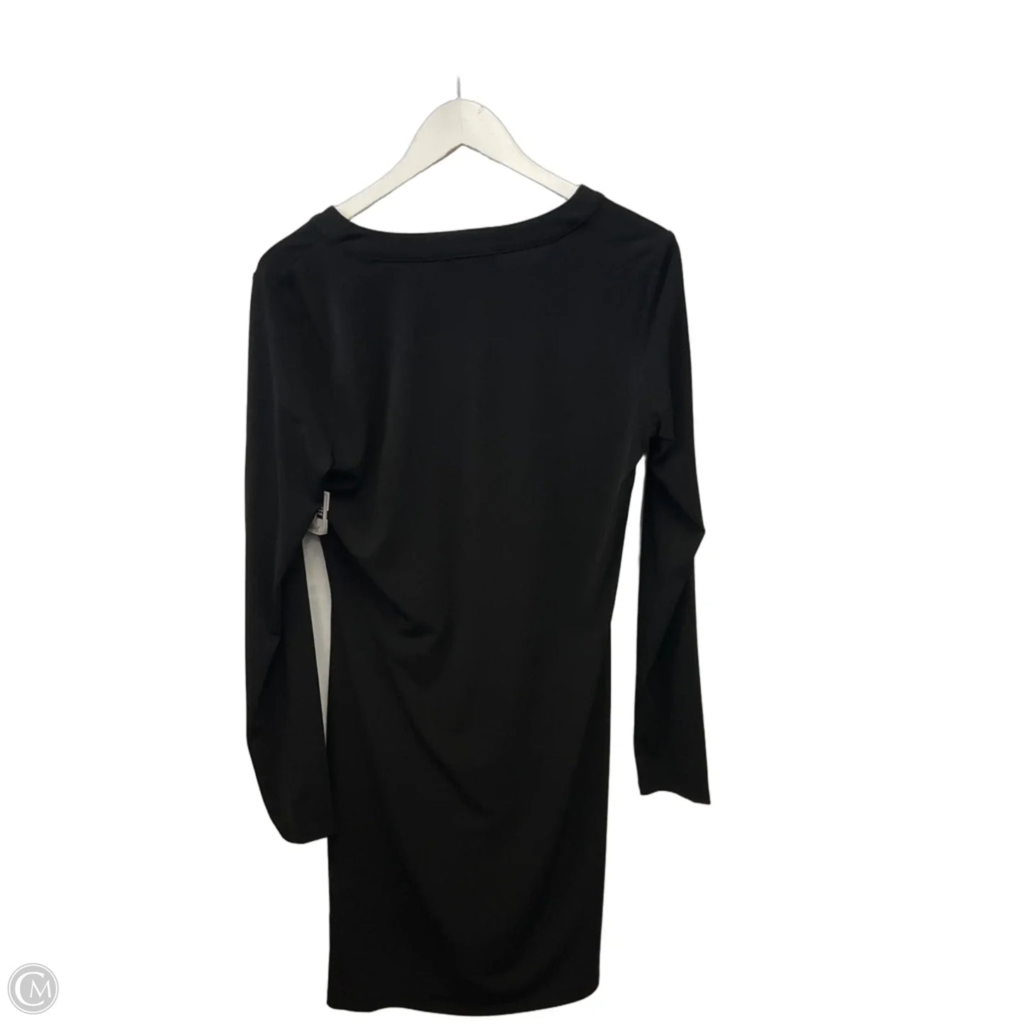 Dress Casual Midi By Michael By Michael Kors In Black, Size: L