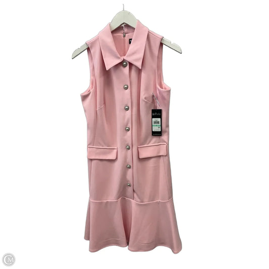 Dress Designer By Karl Lagerfeld In Pink, Size: M