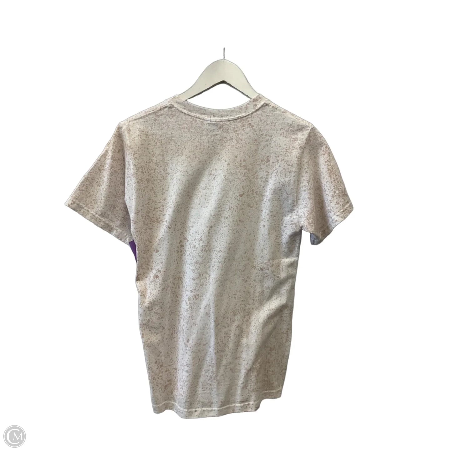Top Short Sleeve By Jerzees In Pink, Size: S