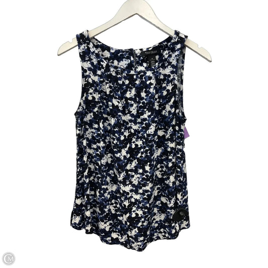 Top Sleeveless By White House Black Market In Blue, Size: M