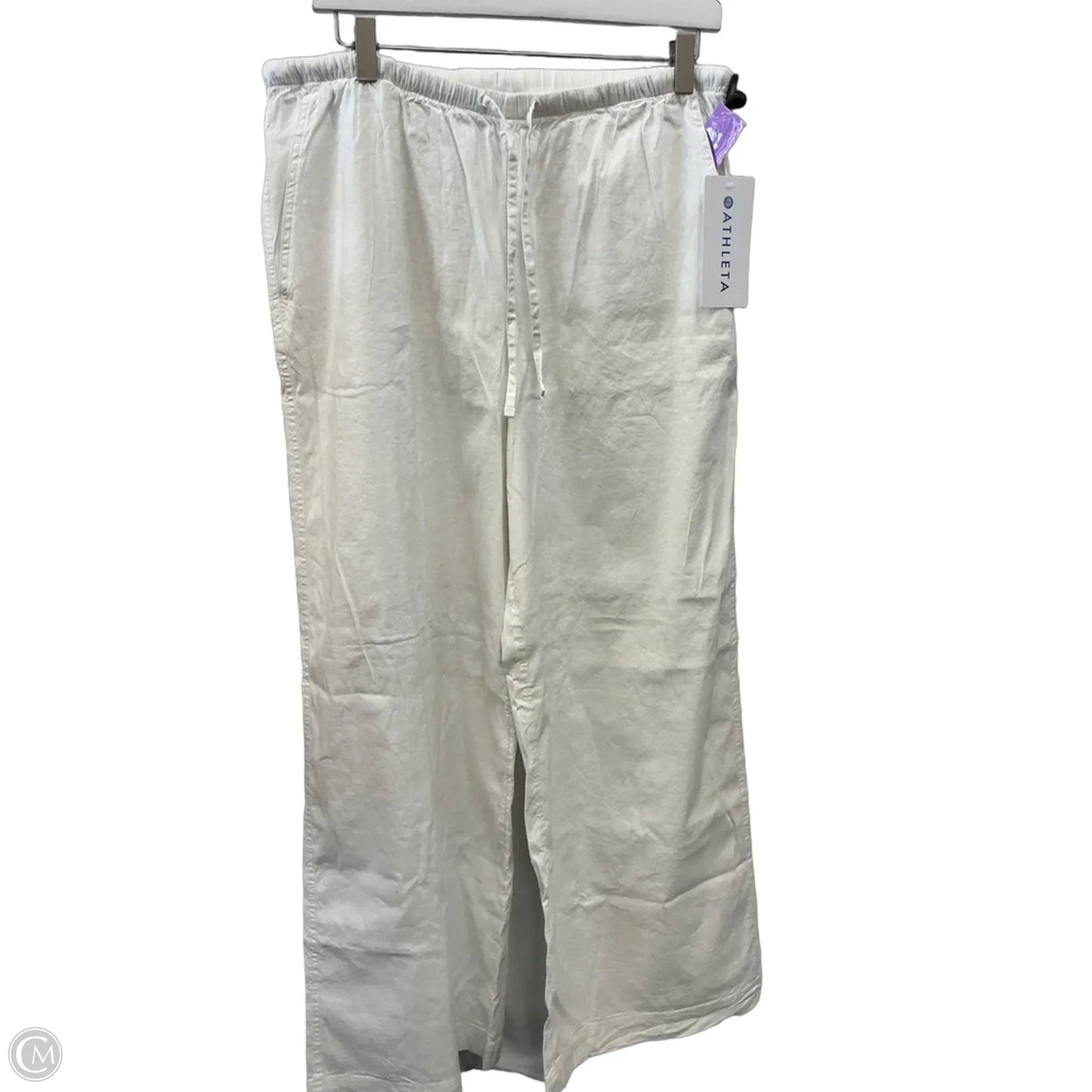Pants Wide Leg By Athleta In White, Size: M