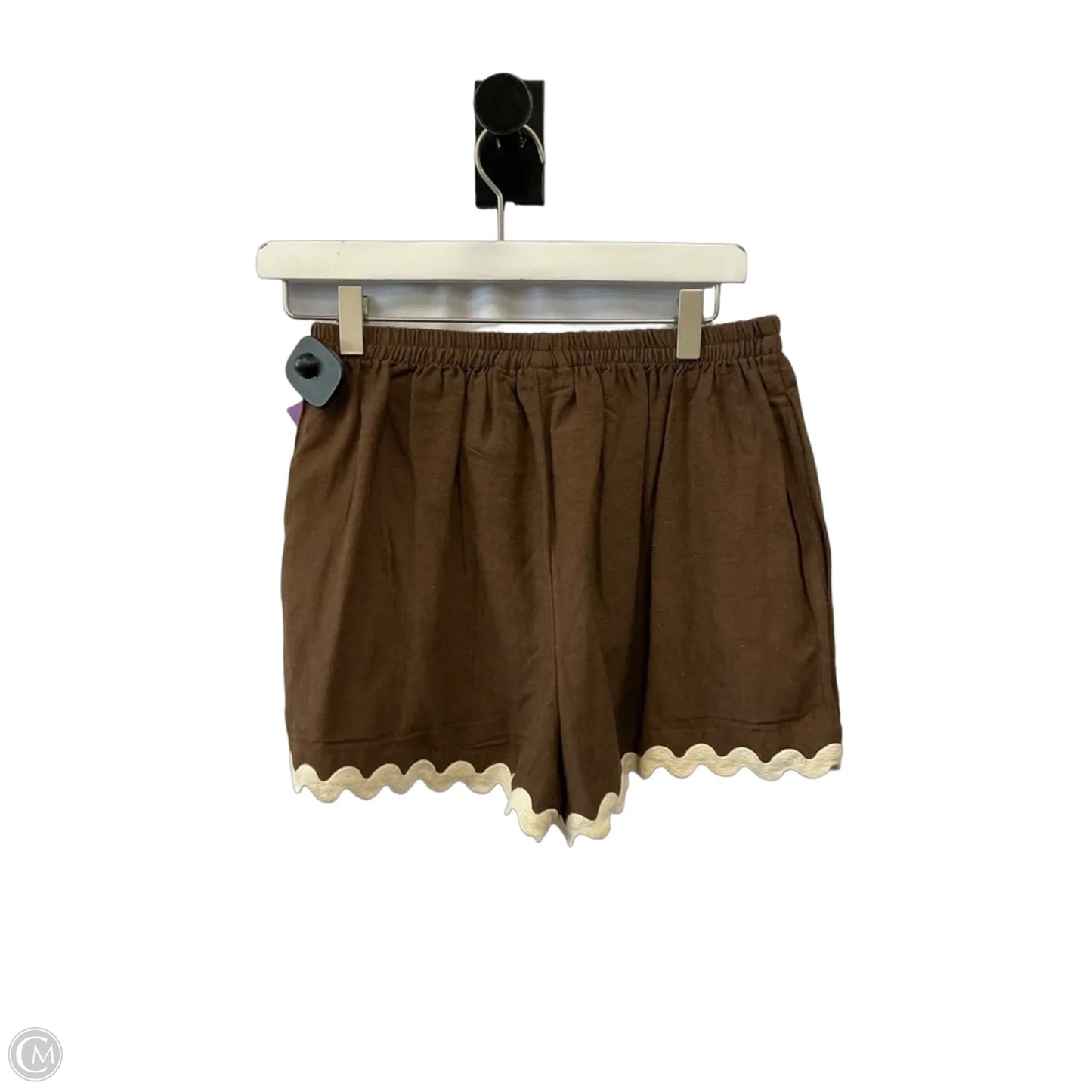 Shorts Set By Clothes Mentor In Brown, Size: S