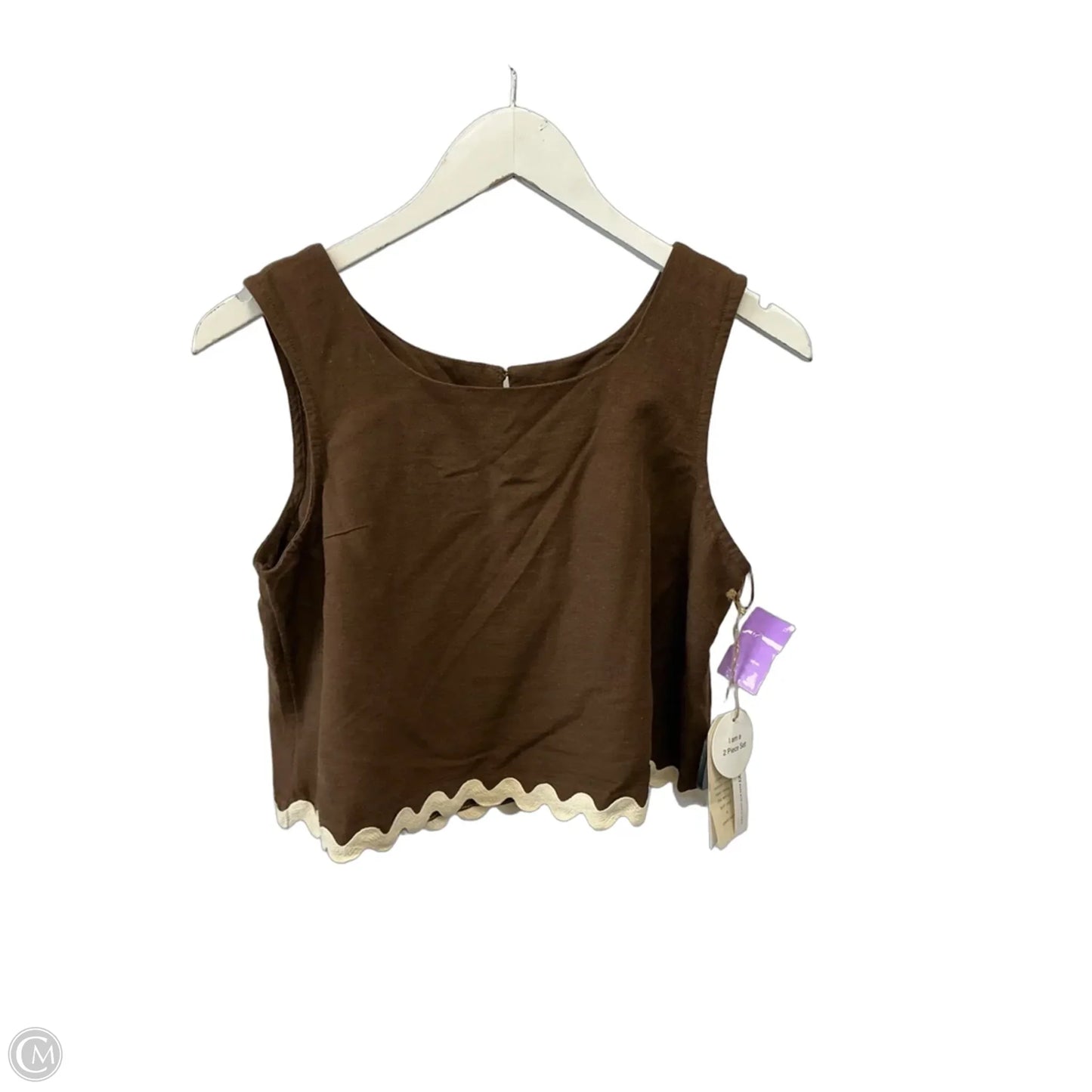 Shorts Set By Clothes Mentor In Brown, Size: S