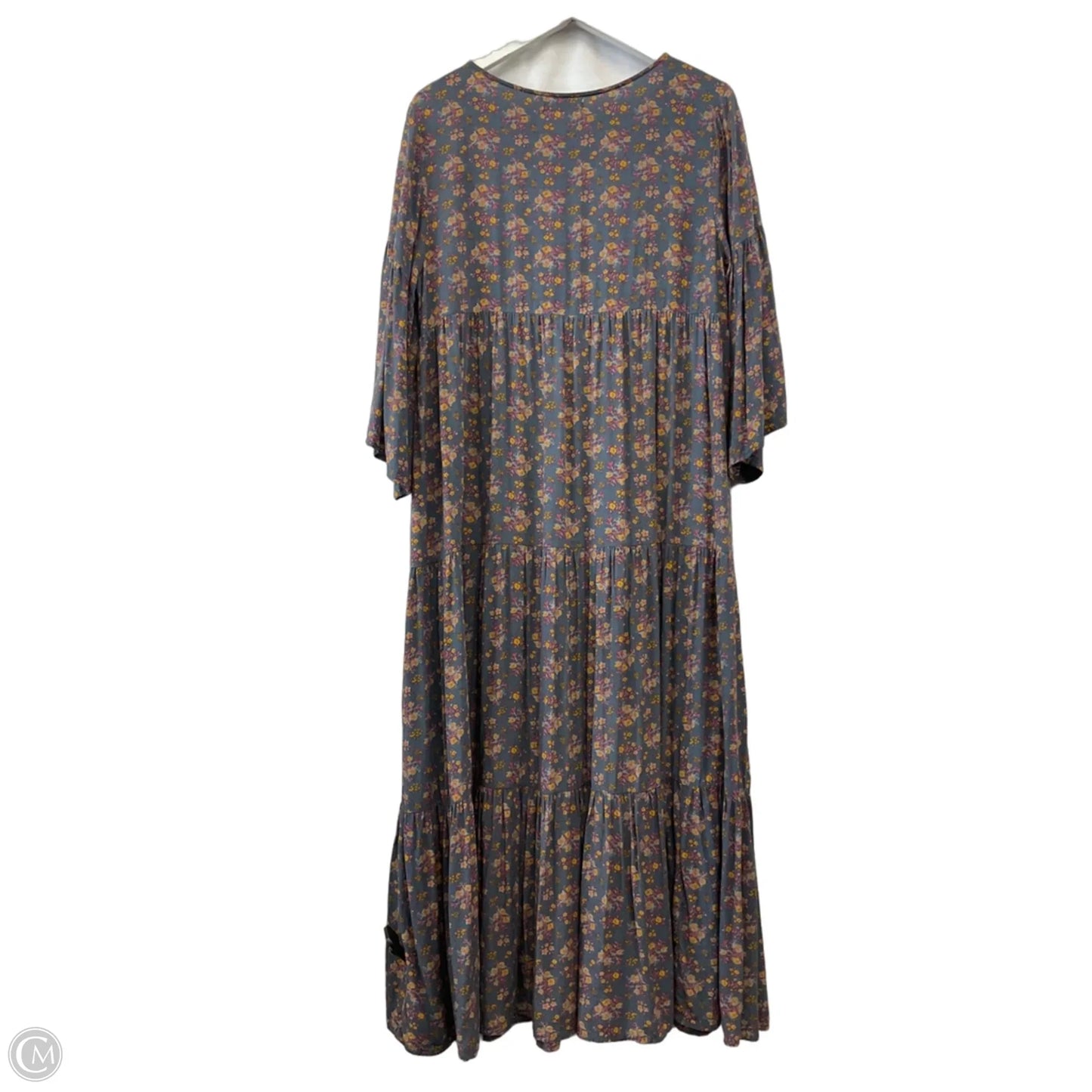 Dress Casual Maxi By Natural Life In Green & Purple, Size: M