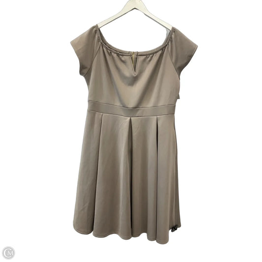 Dress Casual Short By Clothes Mentor In Mauve, Size: Xxl