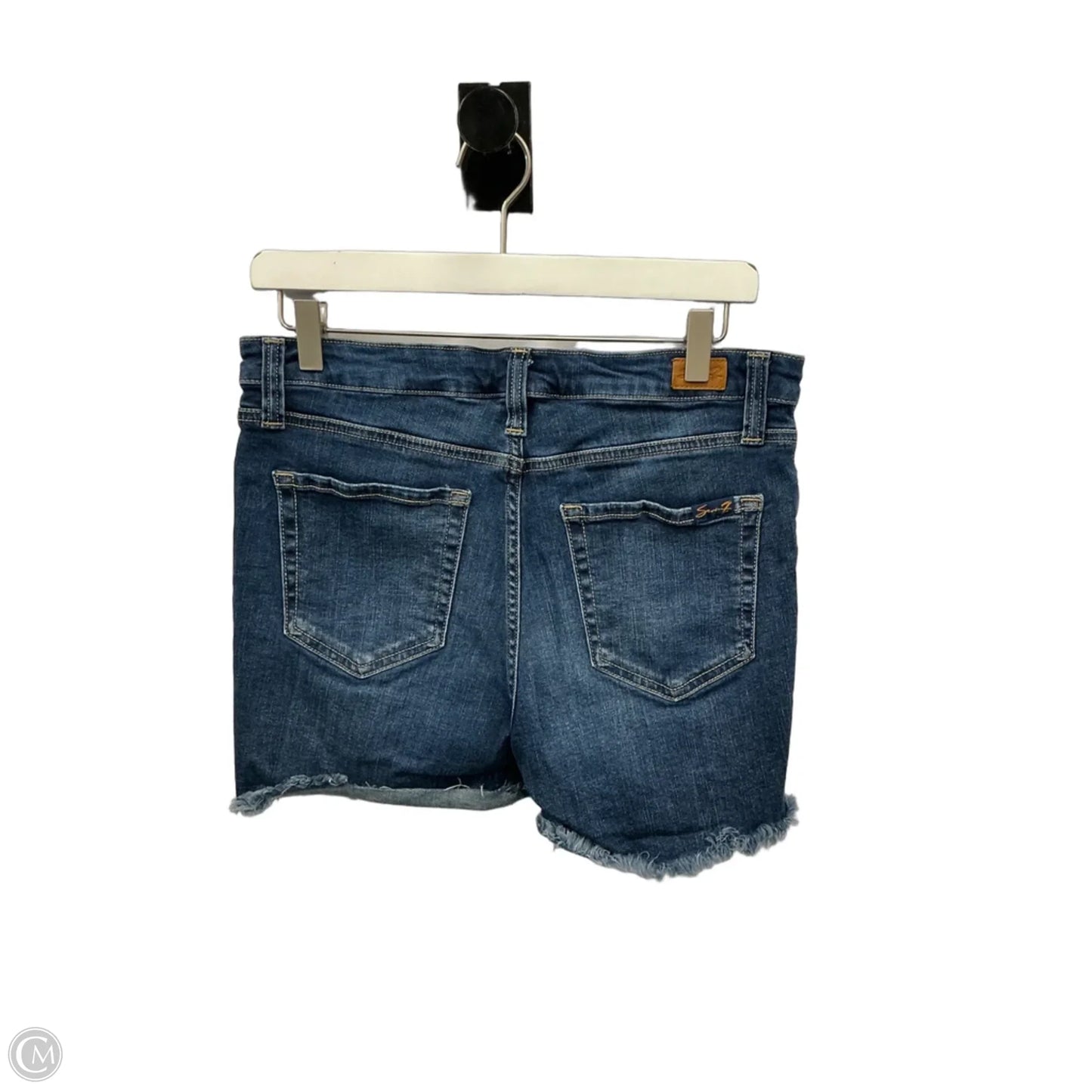Shorts By Seven 7 In Blue Denim, Size: 8