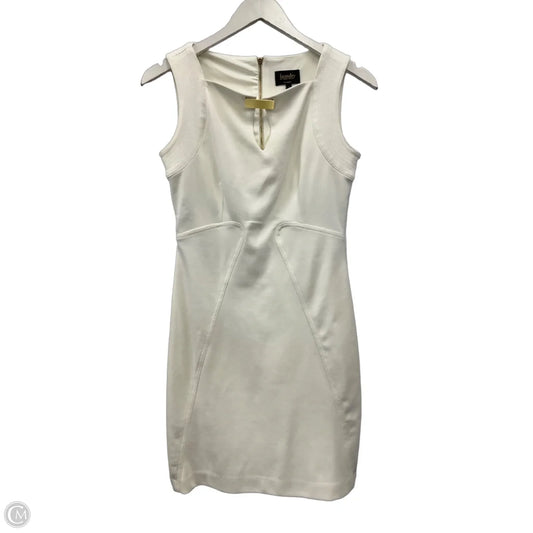 Dress Casual Midi By Laundry In Ivory, Size: Xs