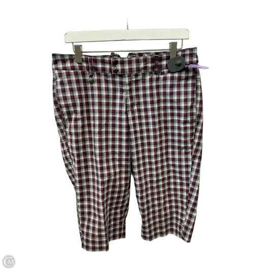 Athletic Capris By Dockers In Purple, Size: S