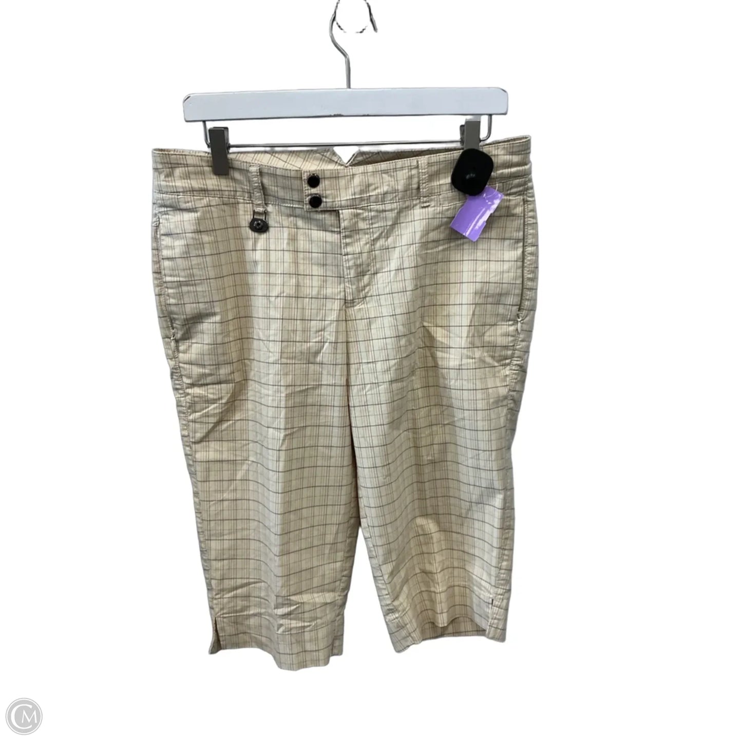 Athletic Shorts By Dockers In Yellow, Size: M