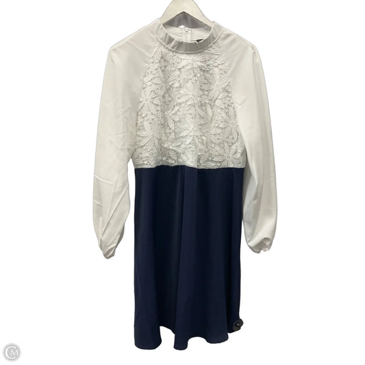 Dress Casual Short By Shein In White, Size: 1x