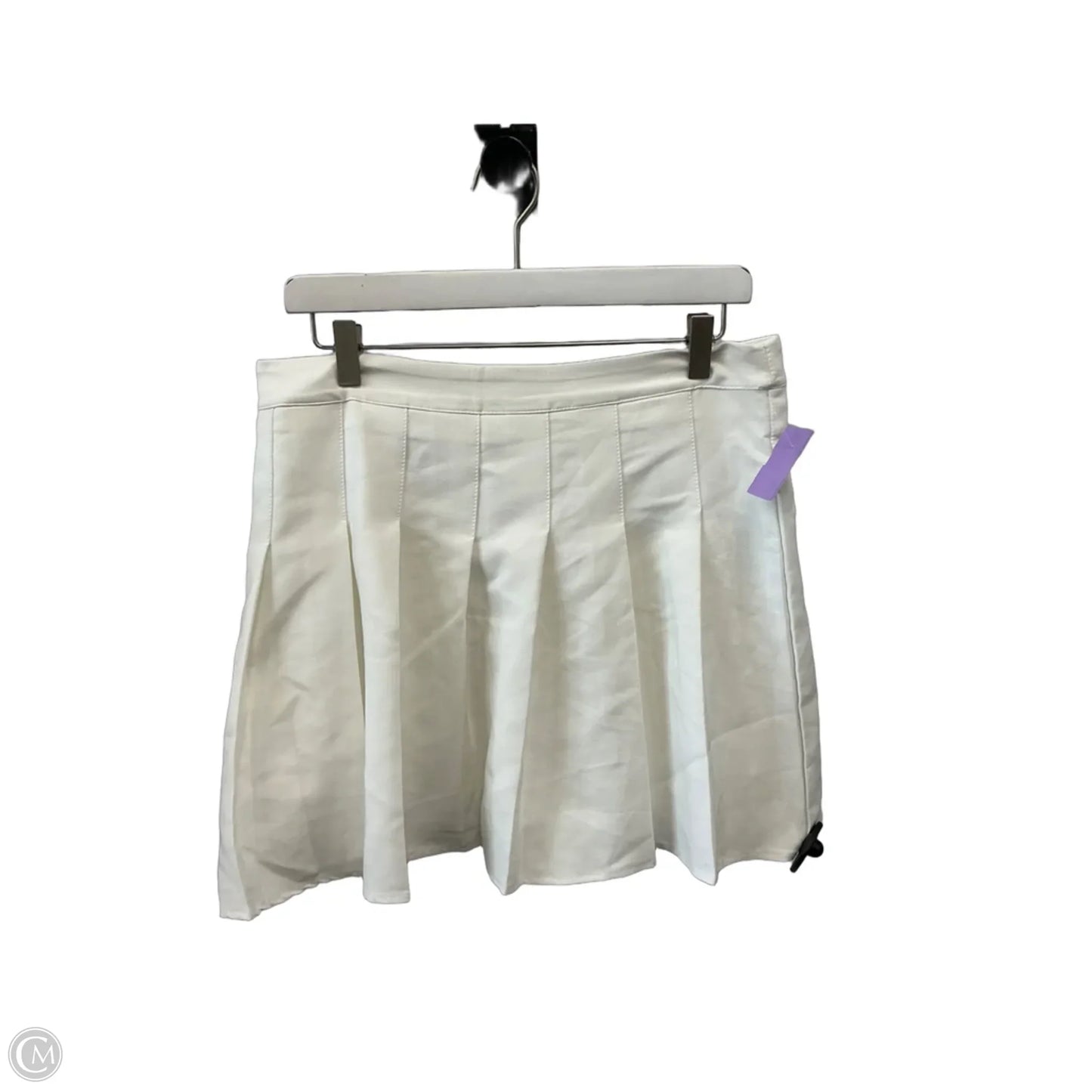 Athletic Skort By Clothes Mentor In White, Size: Xl