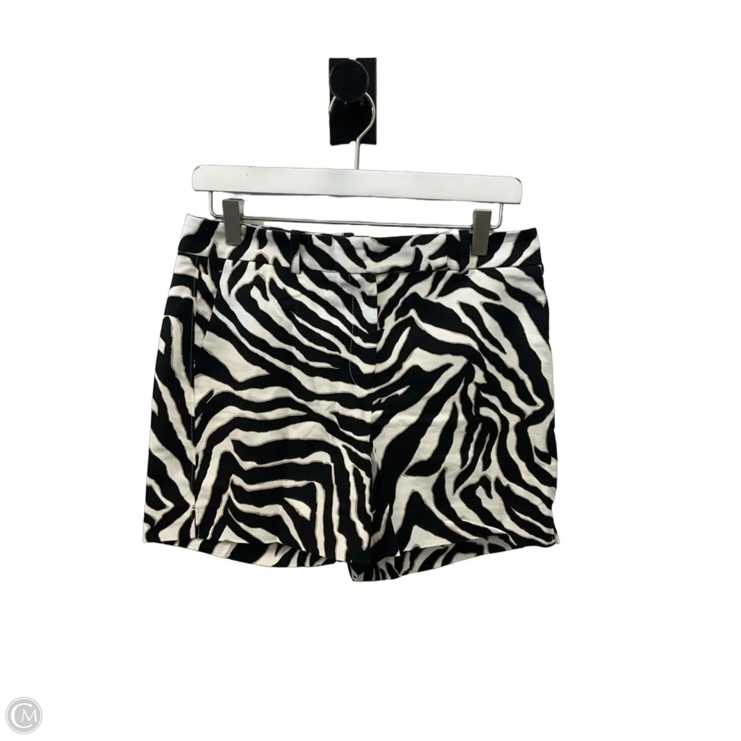 Shorts By White House Black Market In Zebra Print, Size: 6