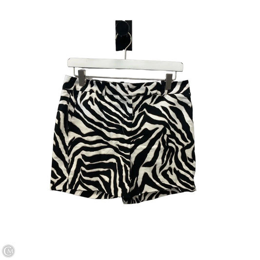 Shorts By White House Black Market In Zebra Print, Size: 6