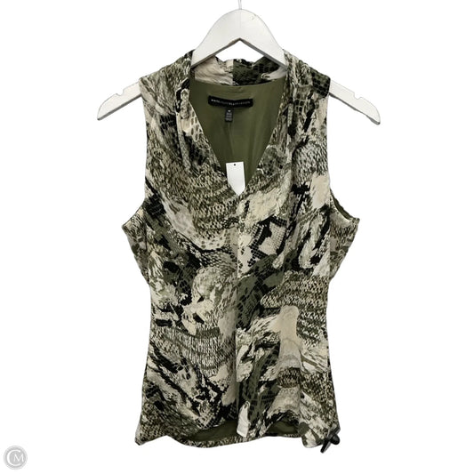 Top Sleeveless By White House Black Market In Green, Size: M