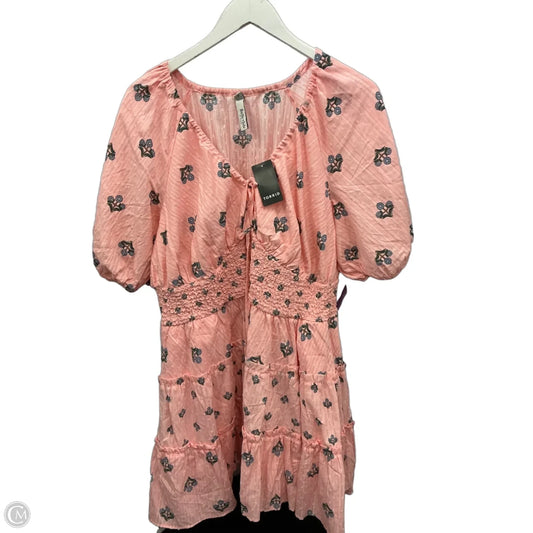 Dress Casual Short By Torrid In Pink, Size: 1x
