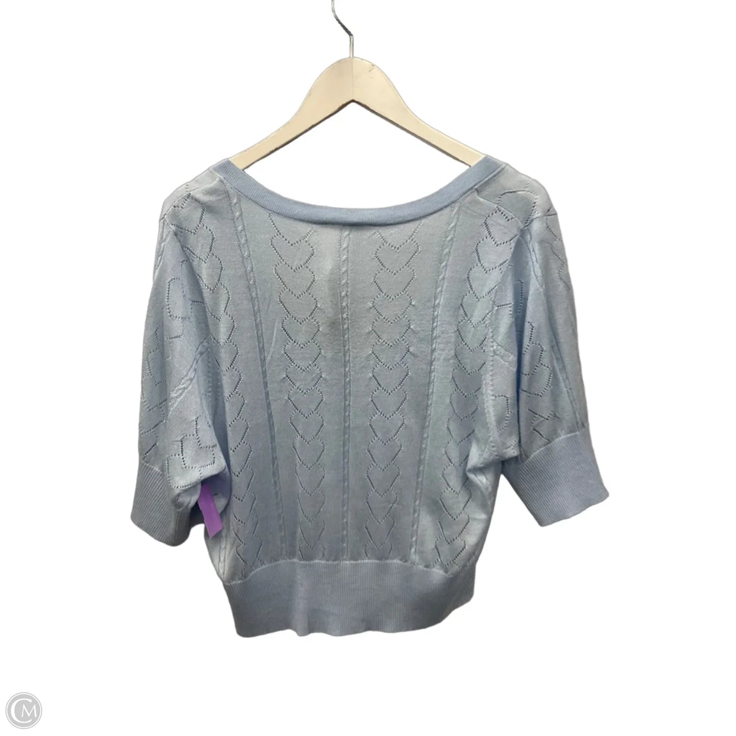 Sweater Short Sleeve By Torrid In Blue, Size: 2x
