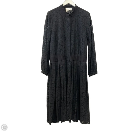 Dress Casual Midi By Lane Bryant In Black, Size: 18