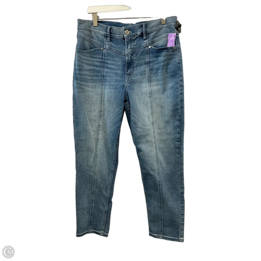 Jeans Skinny By White House Black Market In Blue Denim, Size: 14