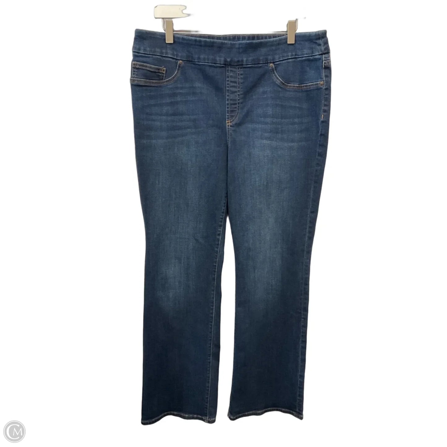 Jeans Jeggings By Chicos In Blue Denim, Size: 12