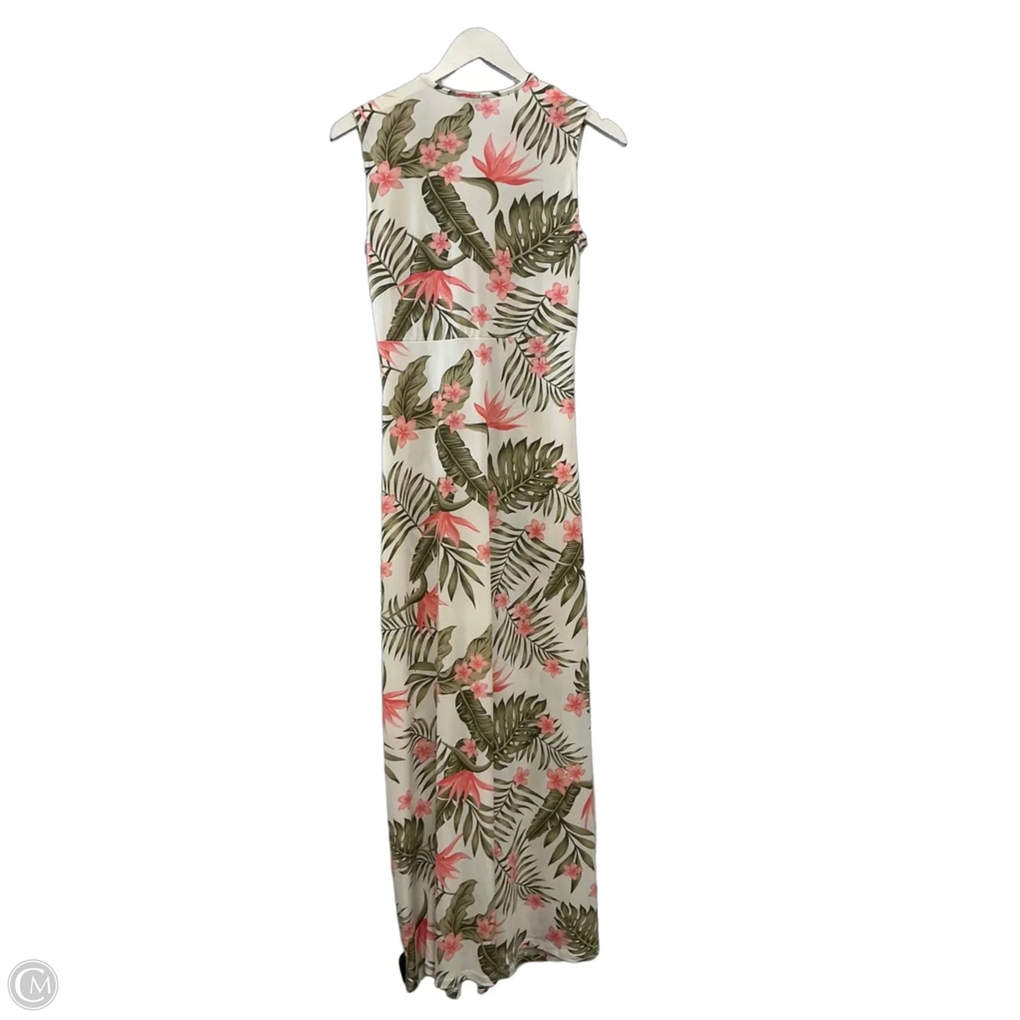 Dress Casual Maxi By Iman Hsn In Green & Orange, Size: Xs