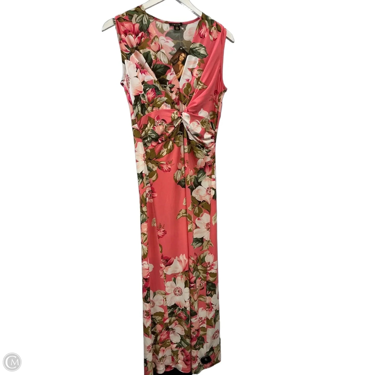 Dress Casual Maxi By Iman Hsn In Orange, Size: Xs