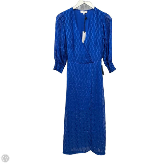 Dress Casual Midi By Nordstrom In Blue, Size: S