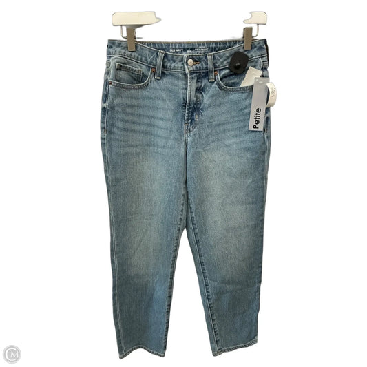 Jeans Straight By Old Navy In Blue Denim, Size: 4