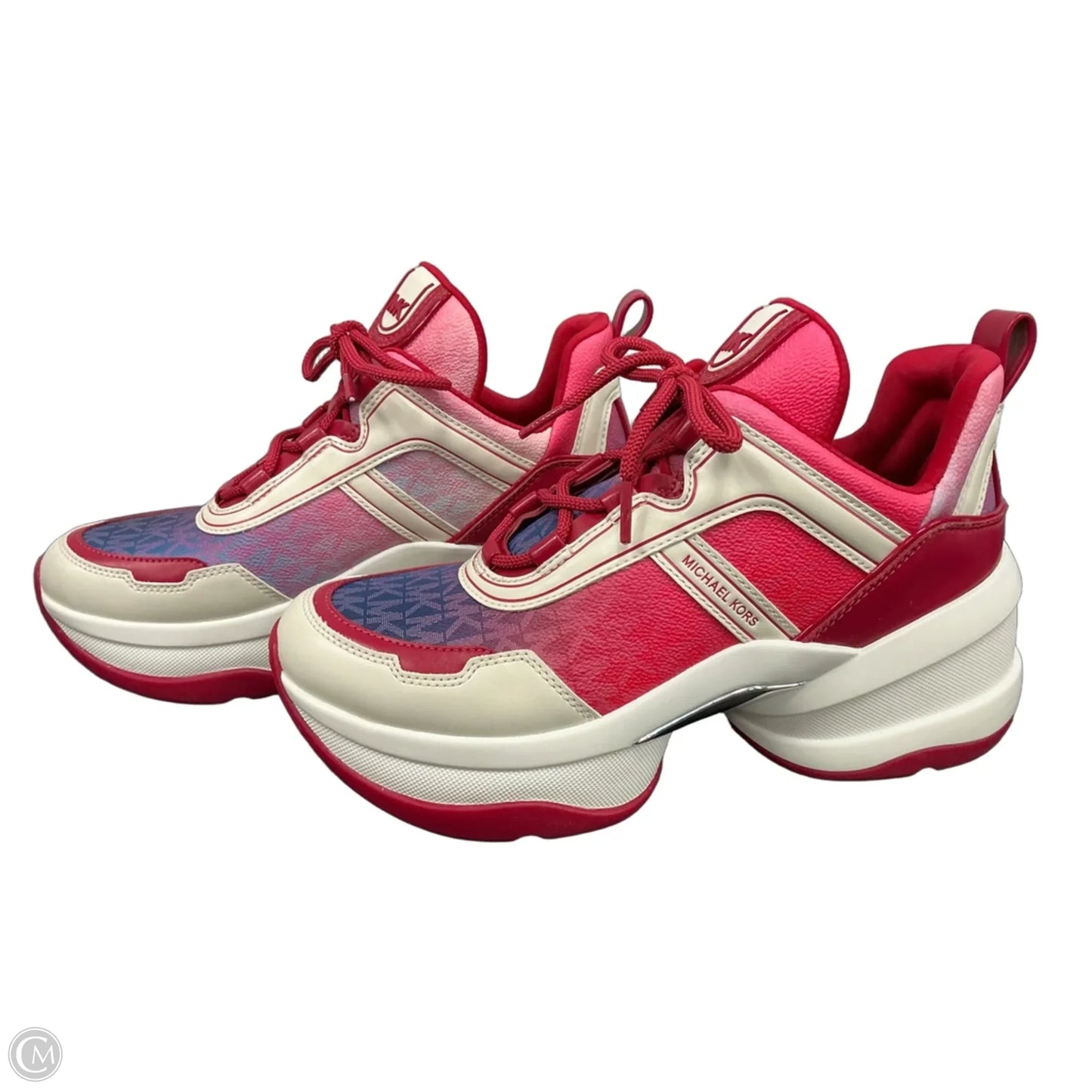 Shoes Designer By Michael Kors In Pink, Size: 8.5