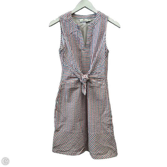 Dress Casual Short By Vineyard Vines In Blue & Red & White, Size: Xs