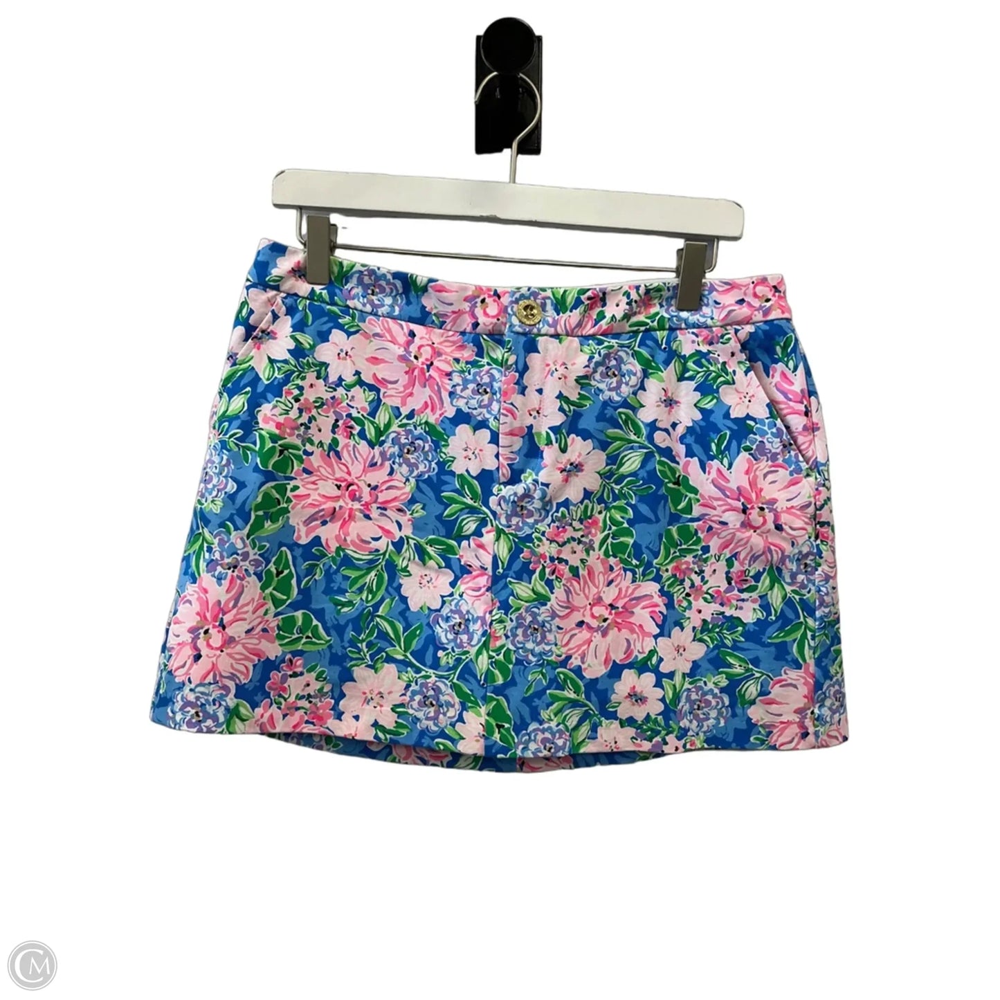 Skort By Lilly Pulitzer In Blue & Pink, Size: 8