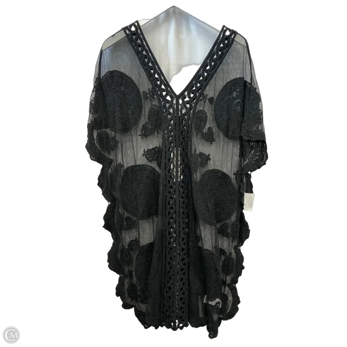 Swimwear Cover-up By Rachel Zoe In Black, Size: Osfm
