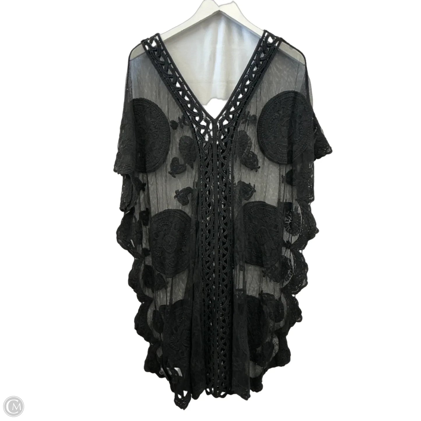 Swimwear Cover-up By Rachel Zoe In Black, Size: Osfm