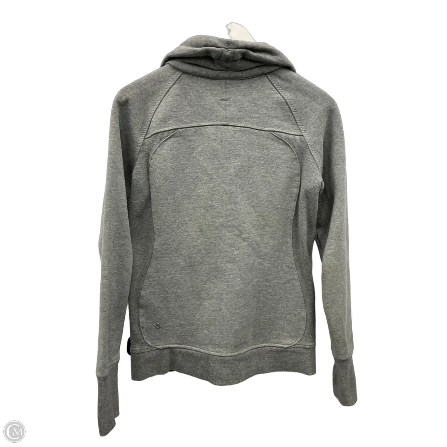 Athletic Jacket By Lululemon In Grey, Size: M