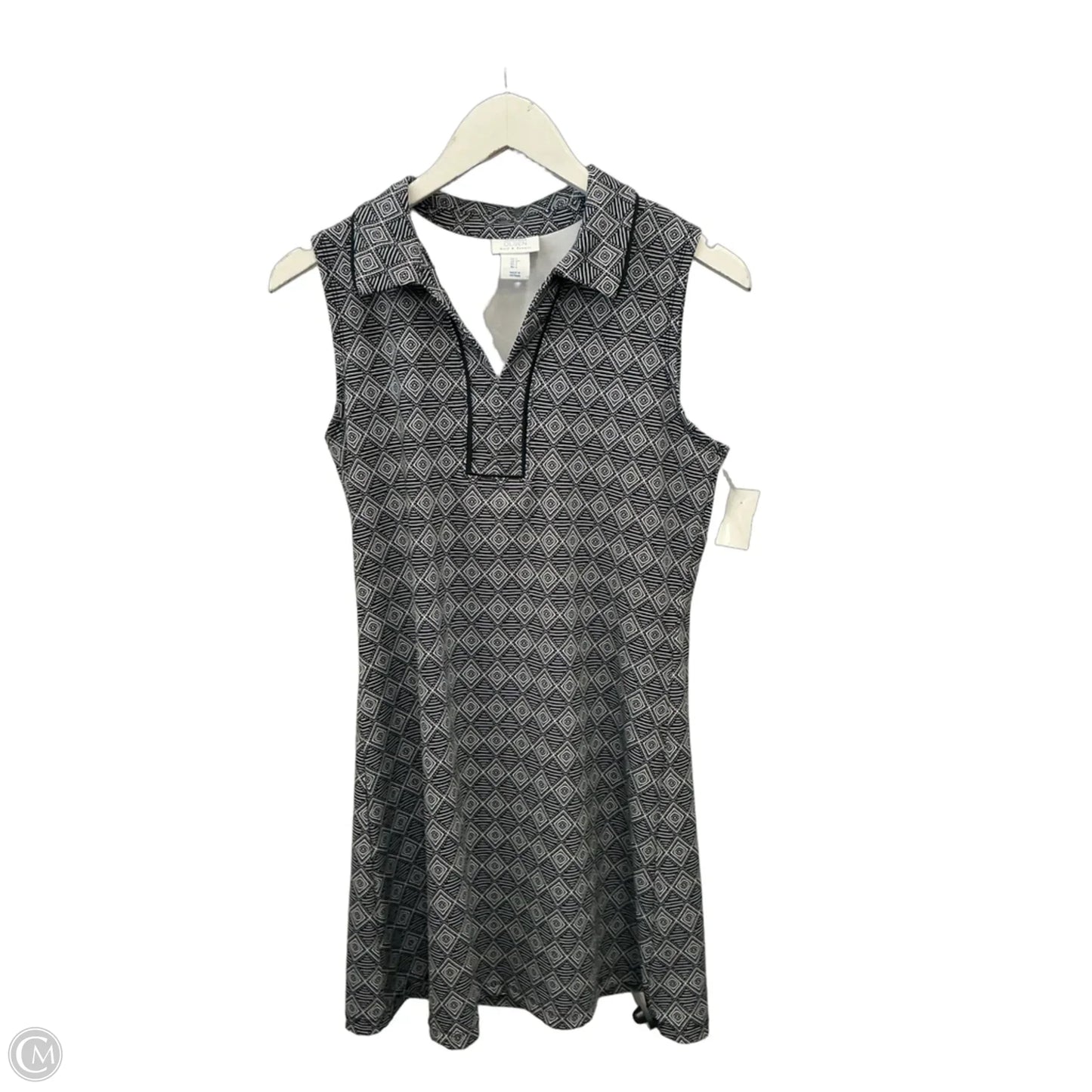 Athletic Dress By Sigrid Olsen In Black & White, Size: S