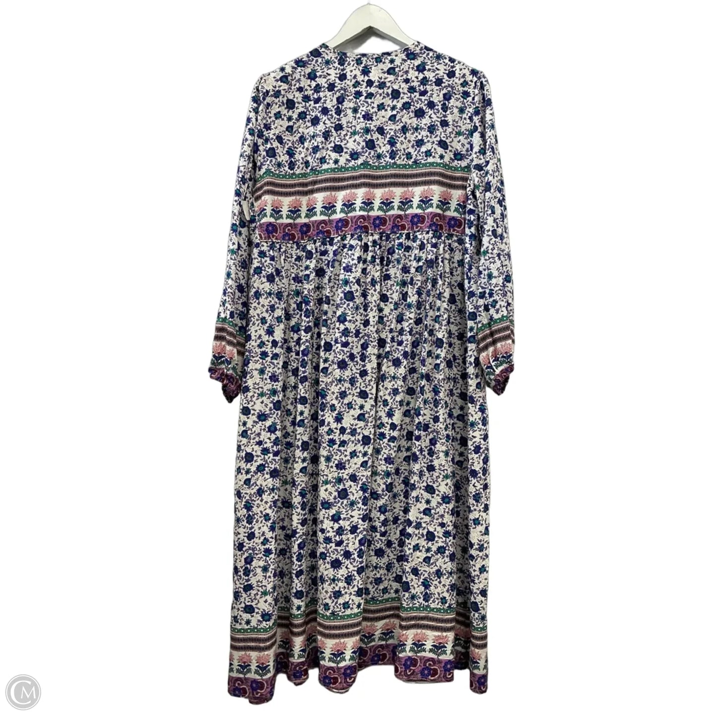 Dress Casual Midi By Clothes Mentor In Purple, Size: L