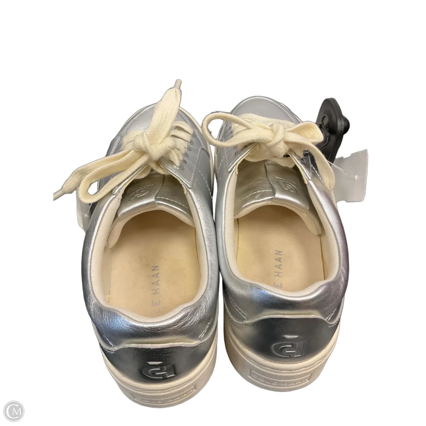Shoes Heels Platform By Cole-haan In Silver, Size: 7.5