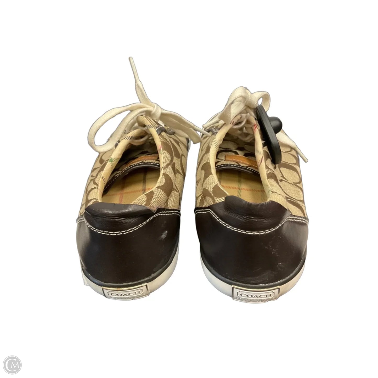 Shoes Designer By Coach In Brown, Size: 8