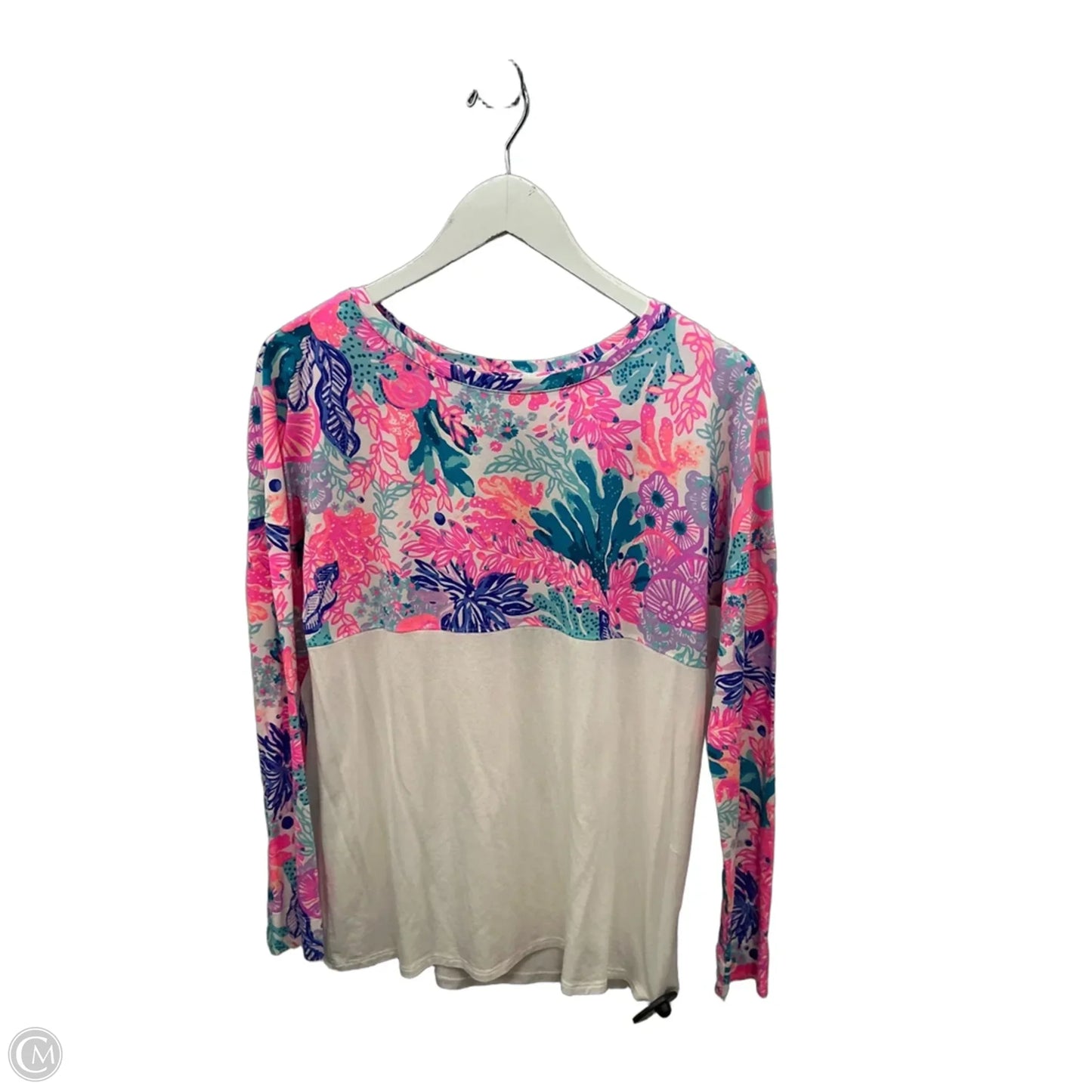 Top Long Sleeve By Lilly Pulitzer In Pink, Size: S
