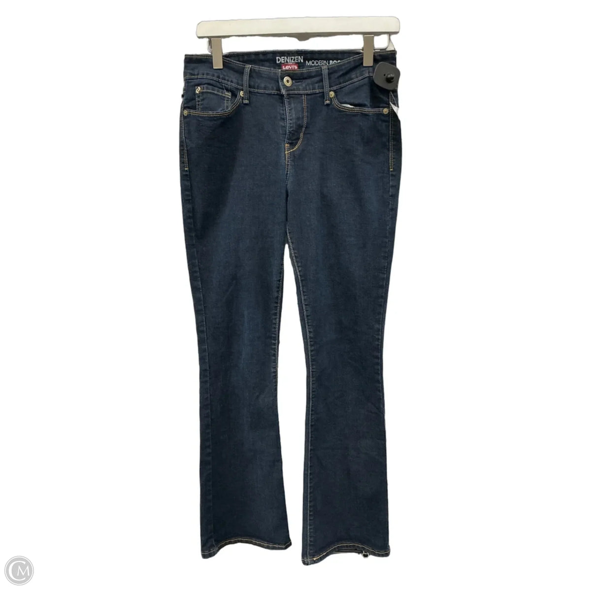 Jeans Boot Cut By Levis In Blue Denim, Size: 8