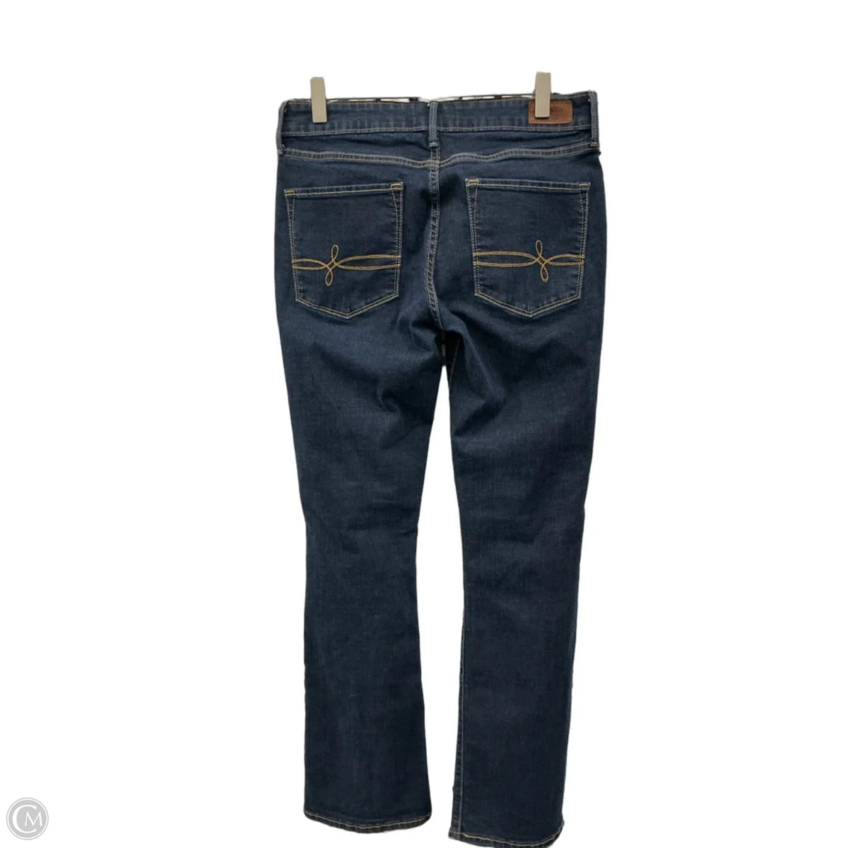 Jeans Boot Cut By Levis In Blue Denim, Size: 8
