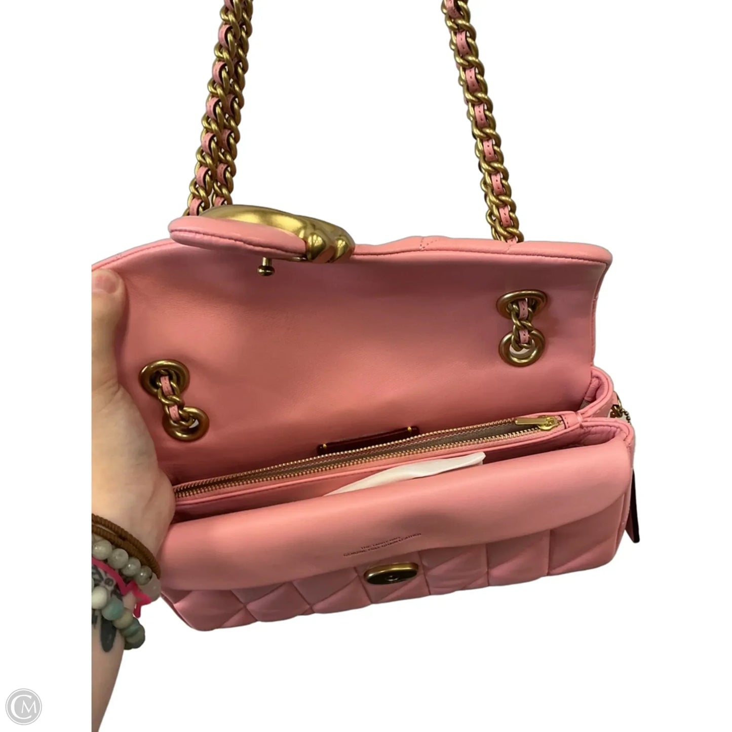 Crossbody Designer By Coach, Size: Medium