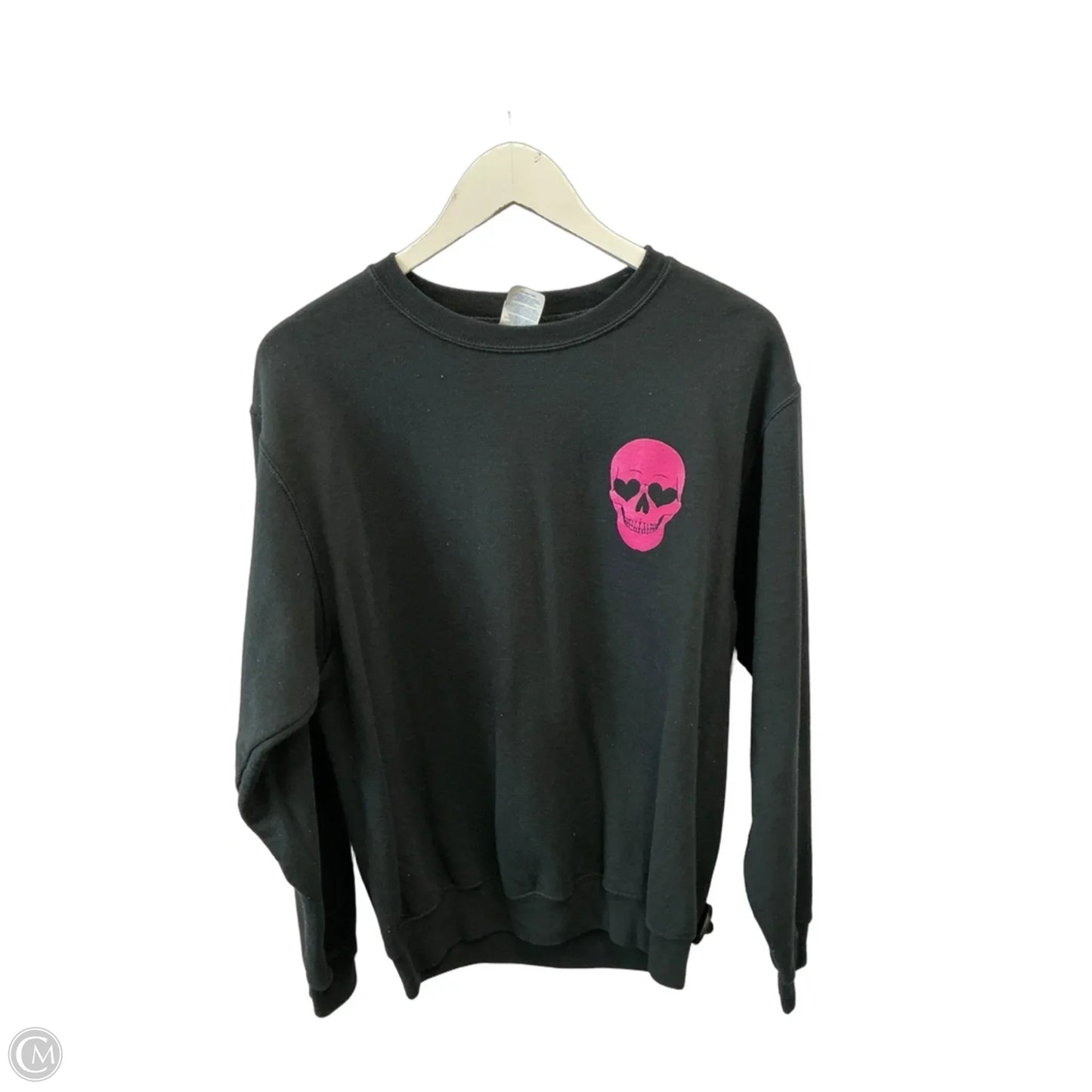 Sweatshirt Crewneck By Port & Company In Black, Size: M