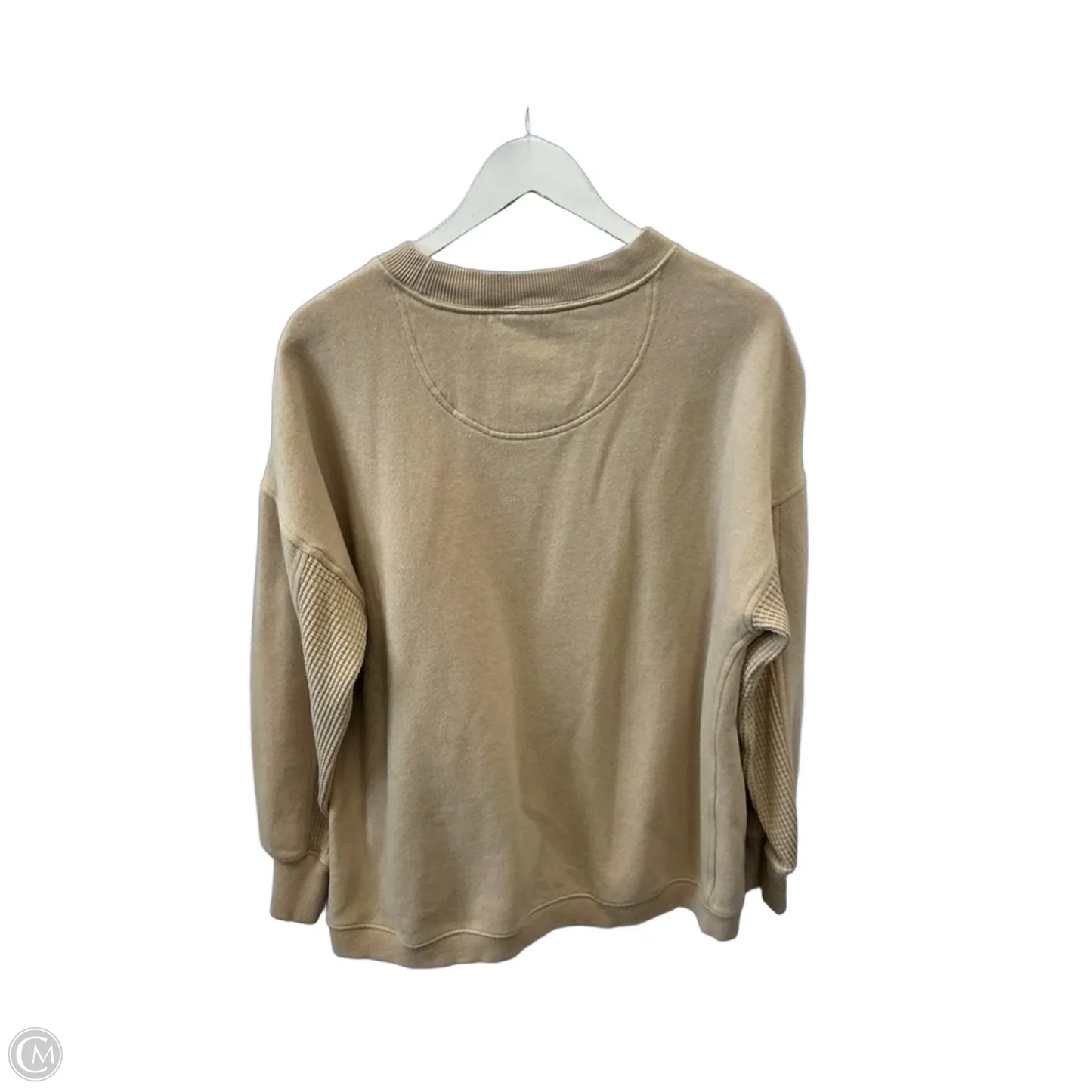 Sweatshirt Crewneck By Aerie In Beige, Size: Xs