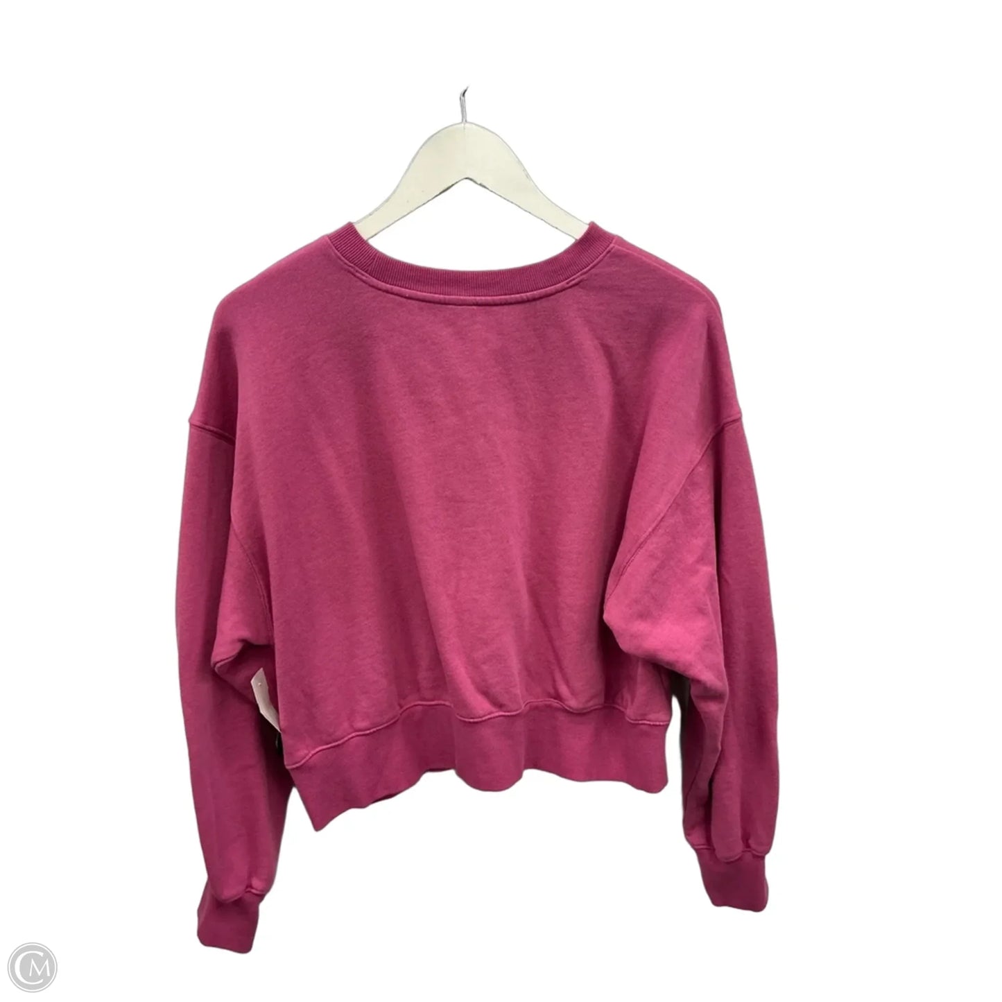 Sweatshirt Crewneck By Old Navy In Pink, Size: M