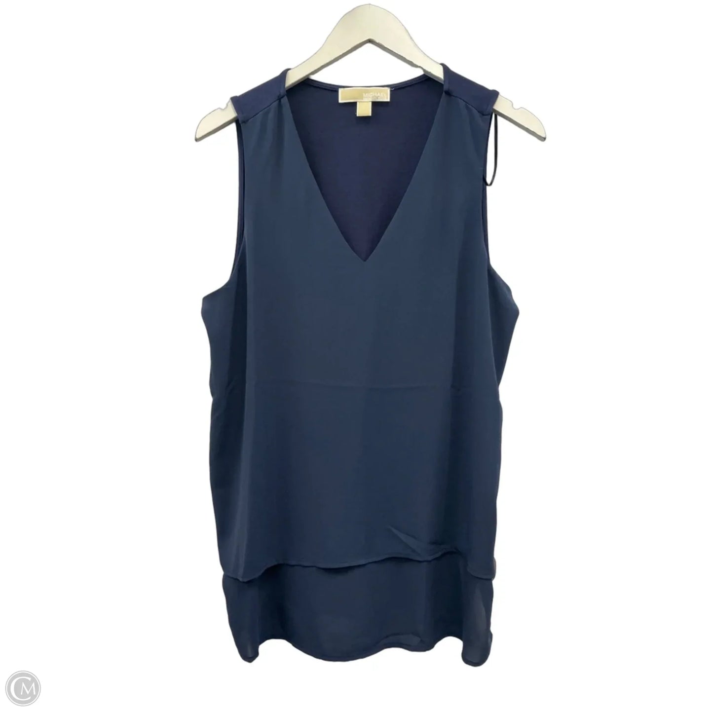 Top Sleeveless By Michael By Michael Kors In Navy, Size: L