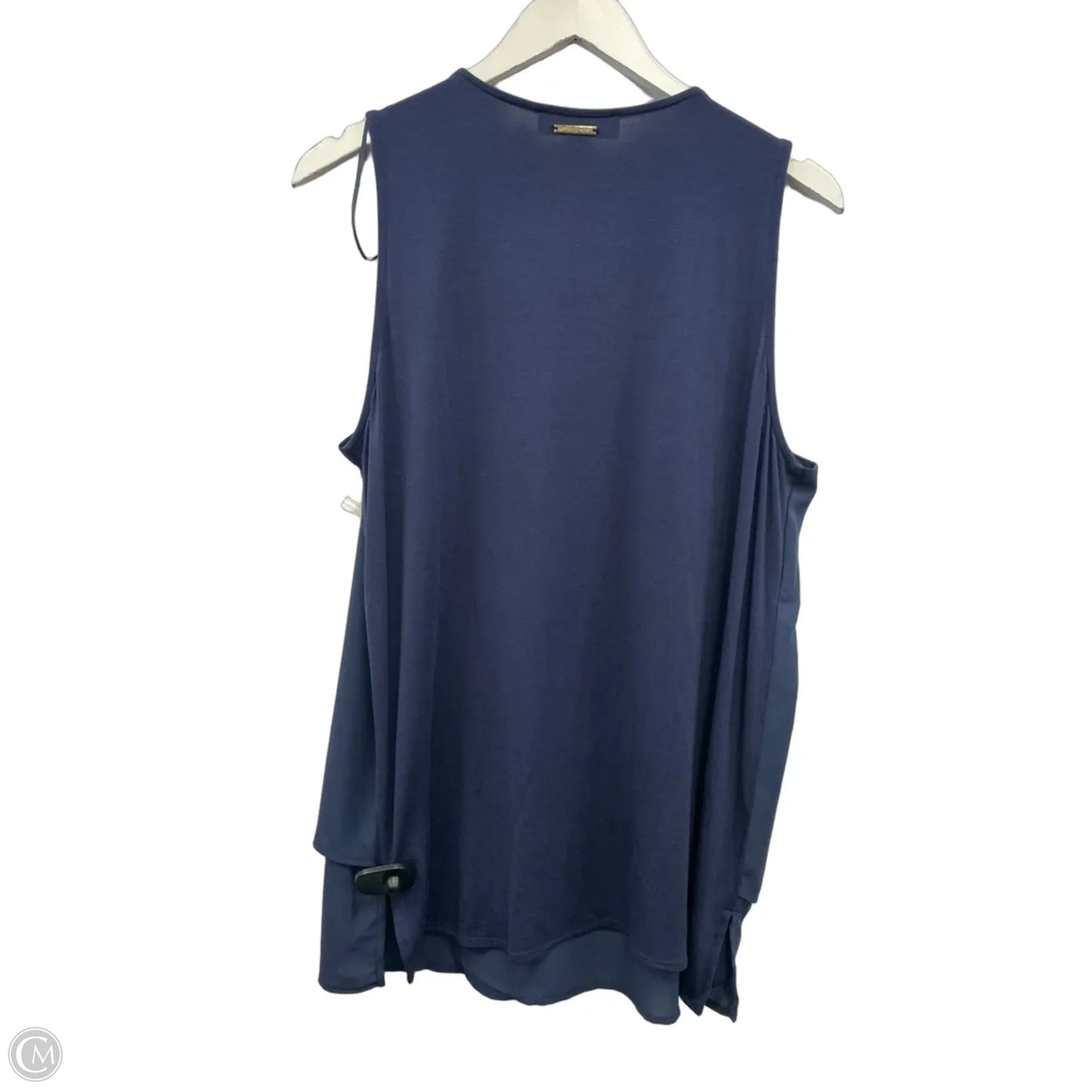Top Sleeveless By Michael By Michael Kors In Navy, Size: L