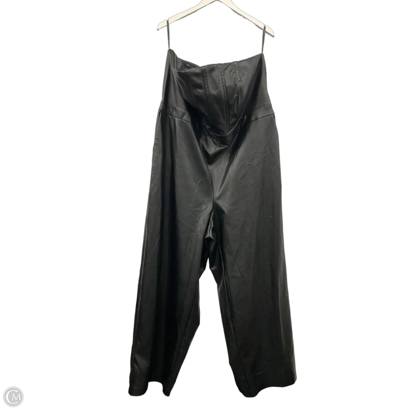 Jumpsuit By Eloquii In Black, Size: 1x